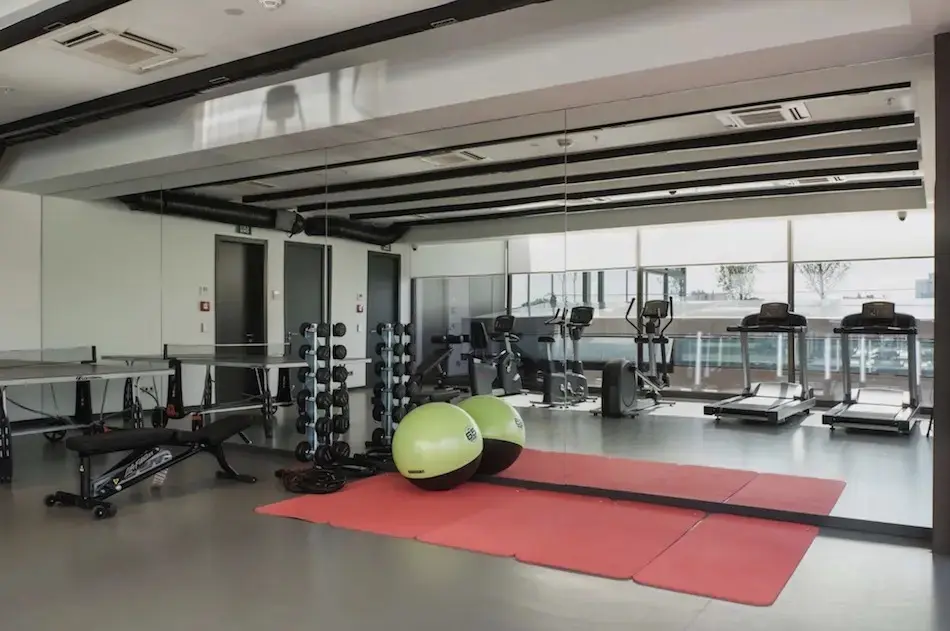 Gym area